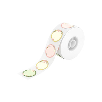 NIIMBOT - D101 Only - 25x25mm - Flower - 225 Labels