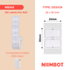 NB345 - Niimbot - D101 Only - 25x30mm - 210 True Love Labels