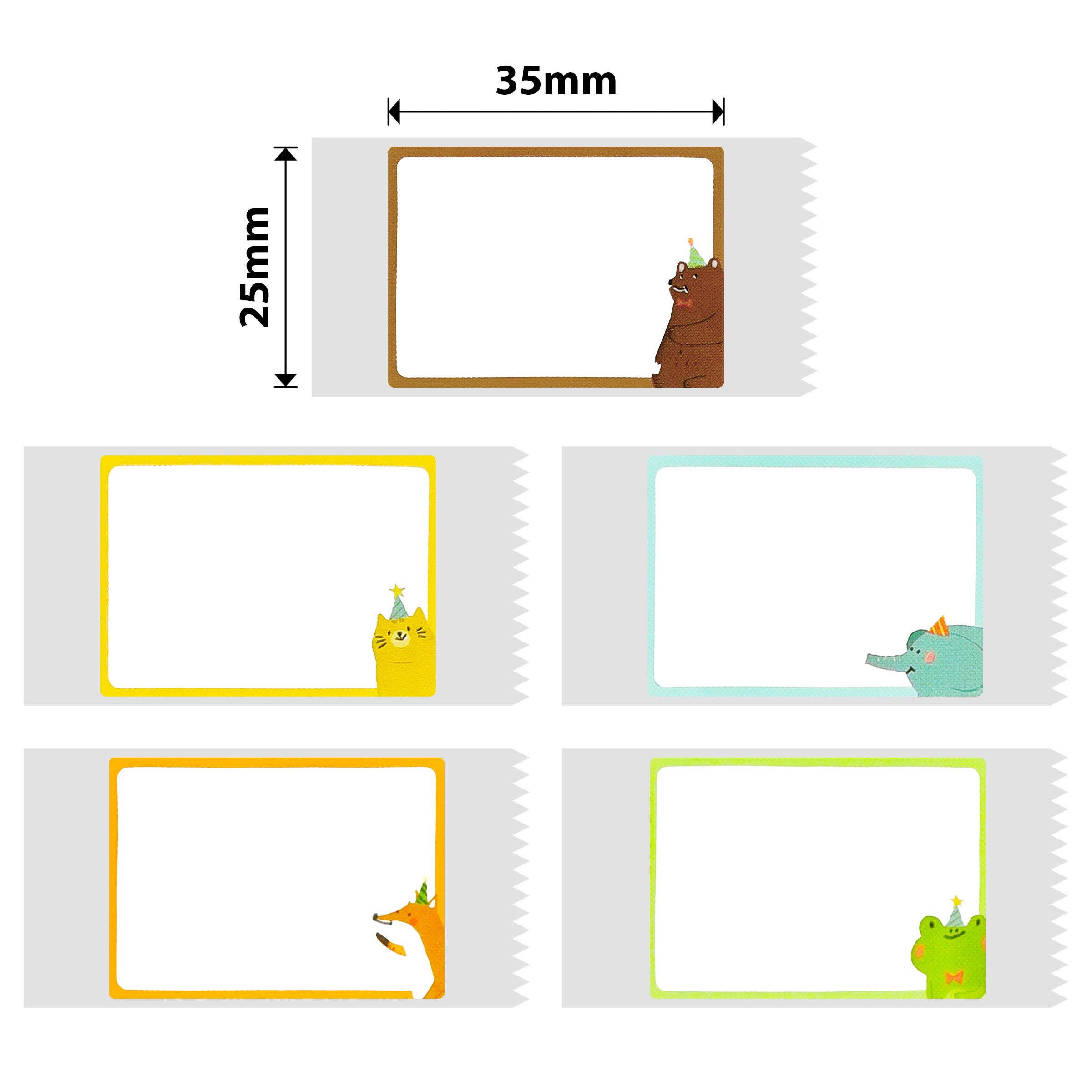NIIMBOT - D101 Only - 25x35mm - Enchanted Forest - 170 Labels