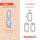 NB364 - NIIMBOT - D101 ONLY - 25X45MM - 150 YOUNG BOY LABELS