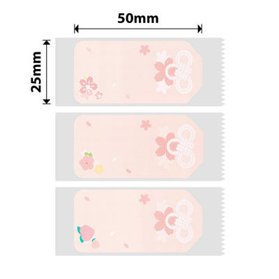 NIIMBOT - D101 Only - 25x50mm - Sakura Flower Knot - 125 Labels