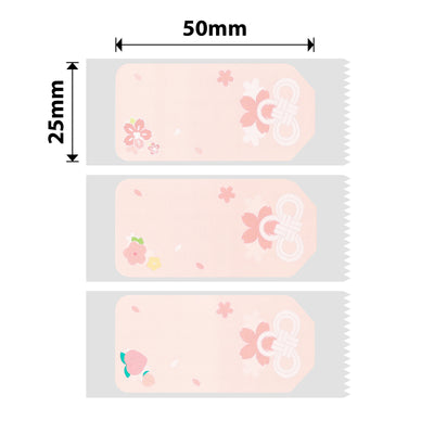 NB371 - NIIMBOT - D101 ONLY - 25X50MM - 125 SAKURA KNOT LABELS