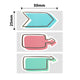 NB373 - NIIMBOT - D101 ONLY - 25X50MM - 130 WATCH HERE LABELS