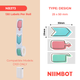 NB373 - Niimbot - D101 Only - 25x50mm - 125 Watch Here Labels