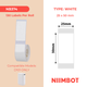NB374 - Niimbot - D101 Only - 25x50mm - 130 White Labels