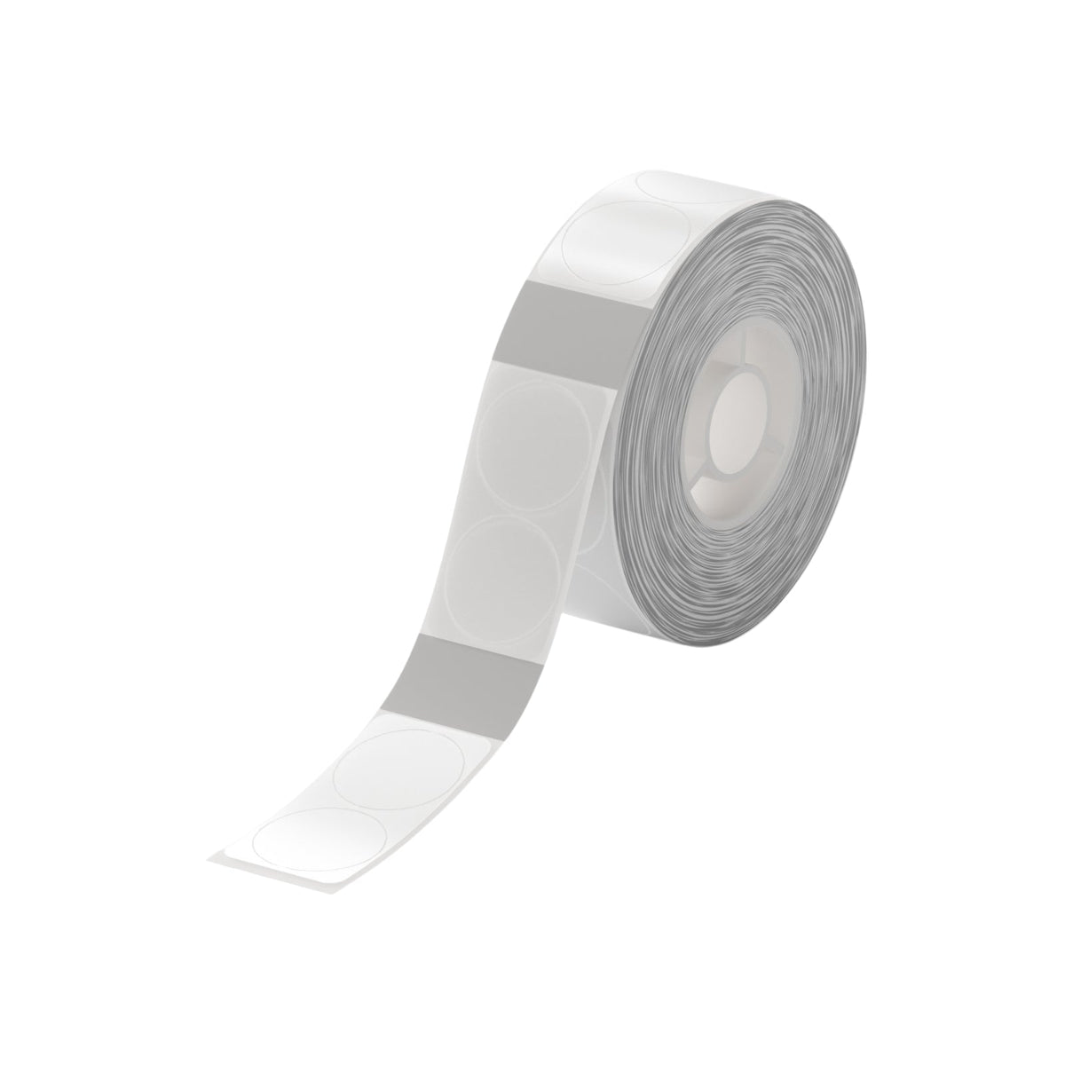 NB386 - NIIMBOT - B18 - ET14*28MM - 195 ETIKETTE PER ROL - ROND - DEURSIGTIG