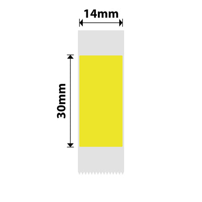 NB388 - Niimbot - N1 - 14x30mm - 190 Yellow Labels