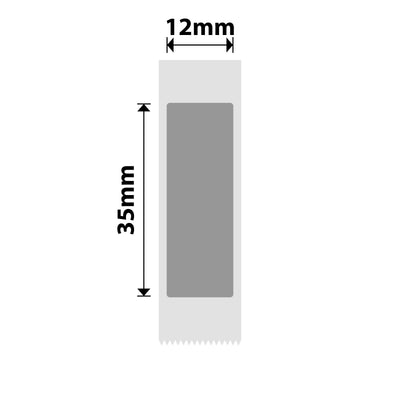 NB397 - Niimbot - N1 - 12x35mm - 170 Silver Labels