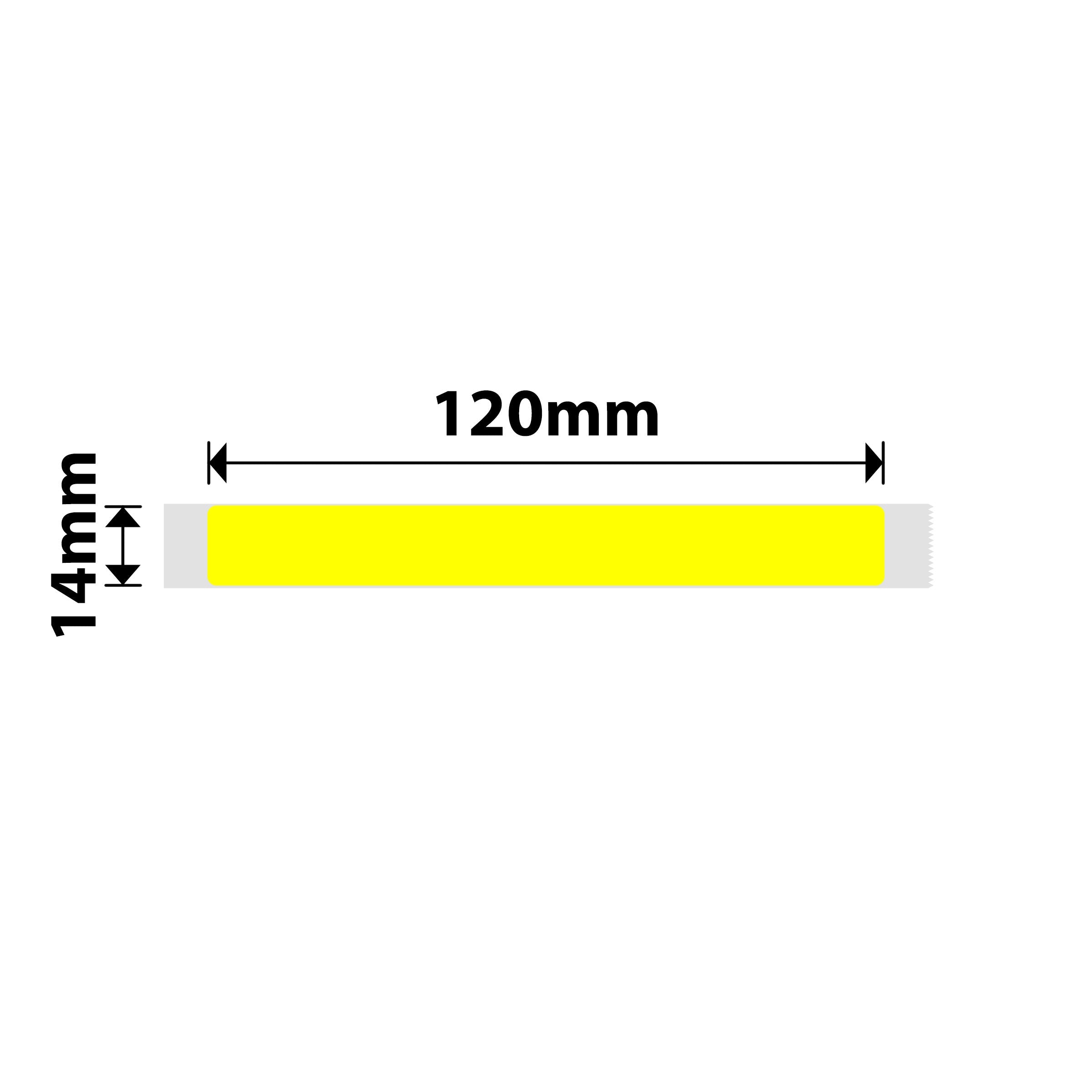 NB401 - Niimbot - N1 - 14x120mm - 55 Yellow Labels