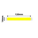 NB401 - NIIMBOT - B18 / N1 - 14X120MM - 55 YELLOW LABELS