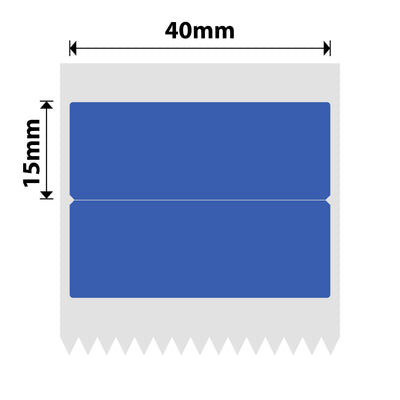 I-NB441 - NIIMBOT - B1 / B21 / B3S - 40*15/2MM - 460 AMALEBHA OKUTHETHA OKUBLUE 