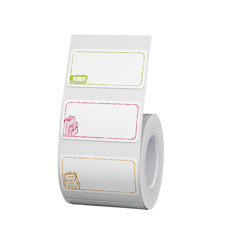 NB454 - NIIMBOT - B1 / B21 / B3S - 40*20MM - 320 TERMIESE ETIKETTE (VEELKLEURIG) - STUDIEMAAT-ONTWERP
