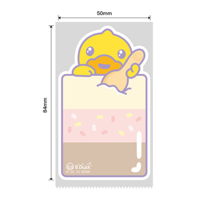 NB470 - Niimbot - B1 / B21 / B31 / B3S / B4 - 50x84mm - 90 Ice Cream Duck Labels