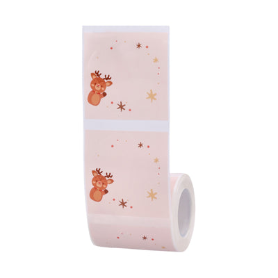 NIIMBOT - B Range - 50x50mm - Christmas Elk - 140 Labels