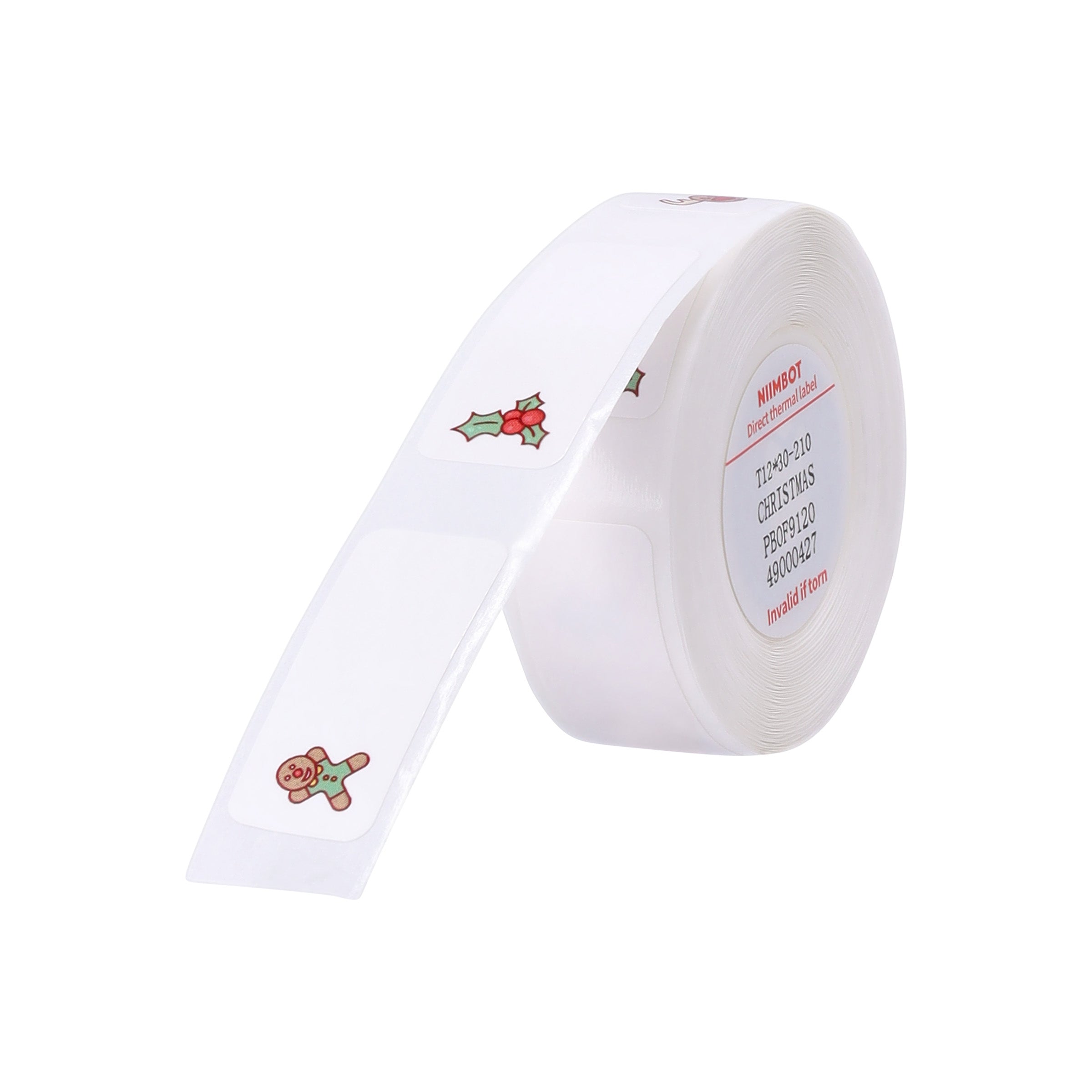 NB505 - Niimbot - D11 / D101 / D110 / H1S - 12x30mm - 195 Christmas Labels