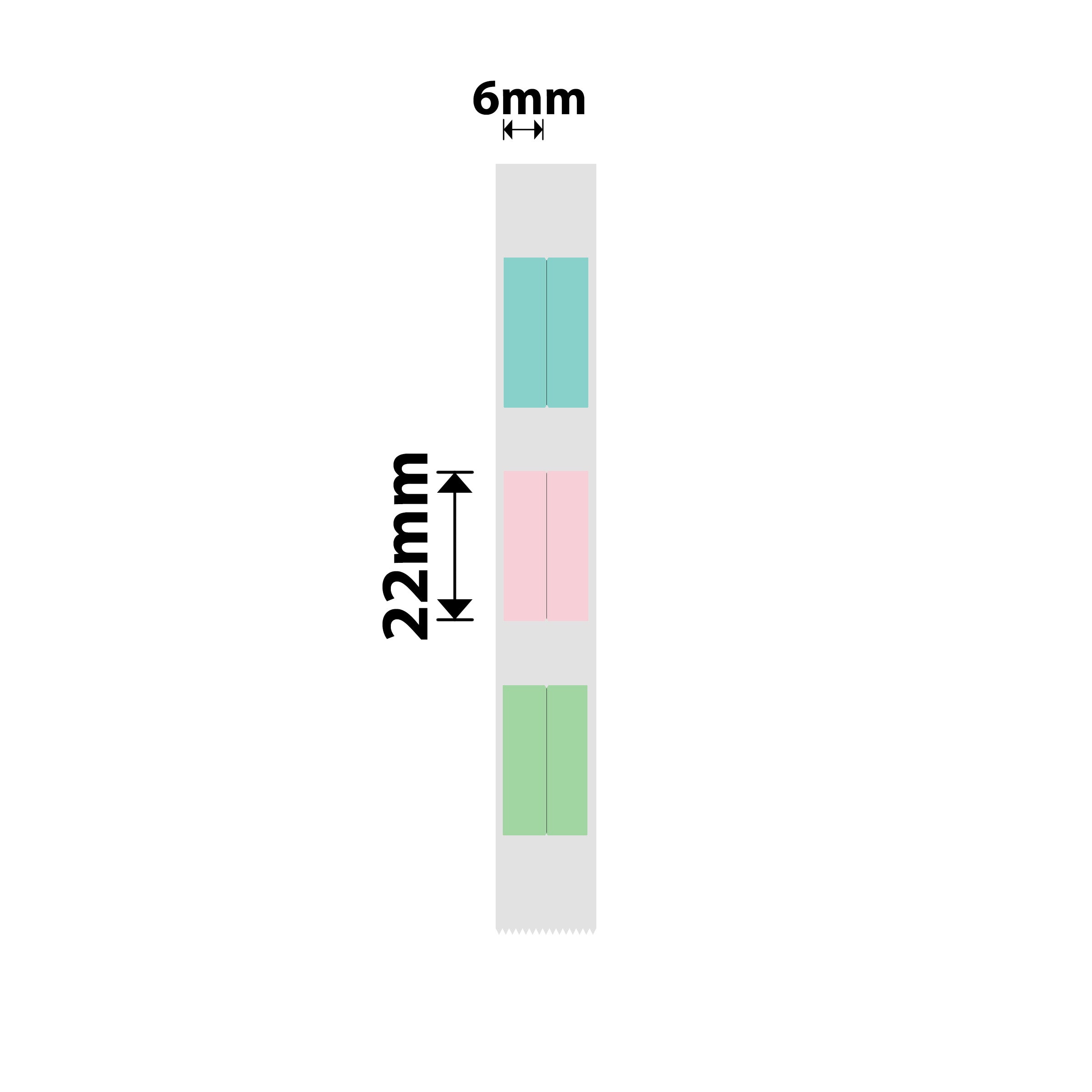 NB511 - NIIMBOT - D11 / D101 / D110 - AMALEBHU ETHERMAL - T6*22/2L - 500 ILEBULA NGOKUQONGILEYO NGAMUNYE - IZITIKIKA ZEPENINI EMININGI EMININGI (STATIONARY)