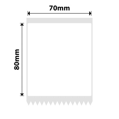 NB513 - Niimbot - B3S / B31 / B4 Only - 70x80mm - 95 White Labels