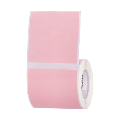 NB515 - NIIMBOT - B1 / B21 / B3S - R50*50MM - 150 LABELS PER ROLL - ROUND - PINK