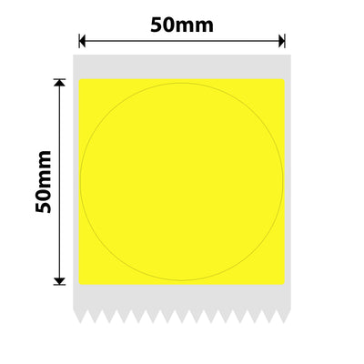 NB516 - NIIMBOT - B1 / B21 / B3S - R50*50MM - 150 AMALEBO NGOKUQONGA NGAMUNYE - UMULUNGU - OYELLOW 