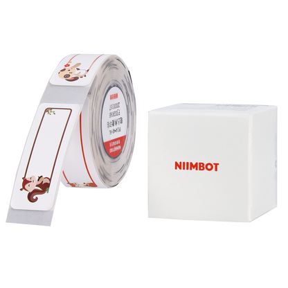NB528 - NIIMBOT - B18 - PU14*40mm - 60 LABELS PER ROLL - IRON ON LABEL - FUN JUNGLE