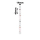 NB528 - NIIMBOT - B18 - PU14*40mm - 60 AMALEBULA NGALINYE ROLL - IRON KU-LABEL - FUN JUNGLE
