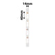 NB530 - NIIMBOT - B18 - PU14*40mm - 60 AMALEBULA NGALINYE ROLL - IRON EMBHALO - IZILWANE