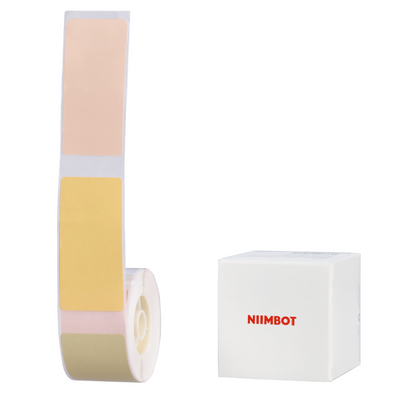 NB531 - NIIMBOT - D101 KUPHELA - 25*50MM - 125 IMIBHALO NGOKUQHUBEKA NGAMUNYE - PHOLISA IHLATHI