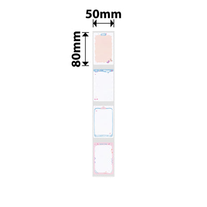 NB533 - NIIMBOT - B1 / B21 / B3S - T50*80MM - 95 ETIKETTE - OULIKE MEMO