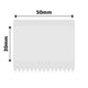 NB534 - NIIMBOT - B1 / B21 / B3S - TT50X30MM - 230 LABELS PER ROLL - TRANSPARENT