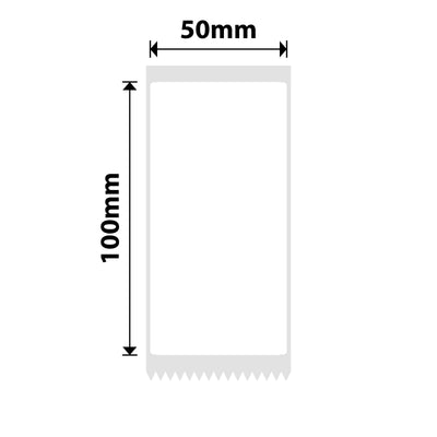 NB535 - NIIMBOT - B1 / B21 / B3S / B4 - 50X100MM - 75 WHITE LABELS