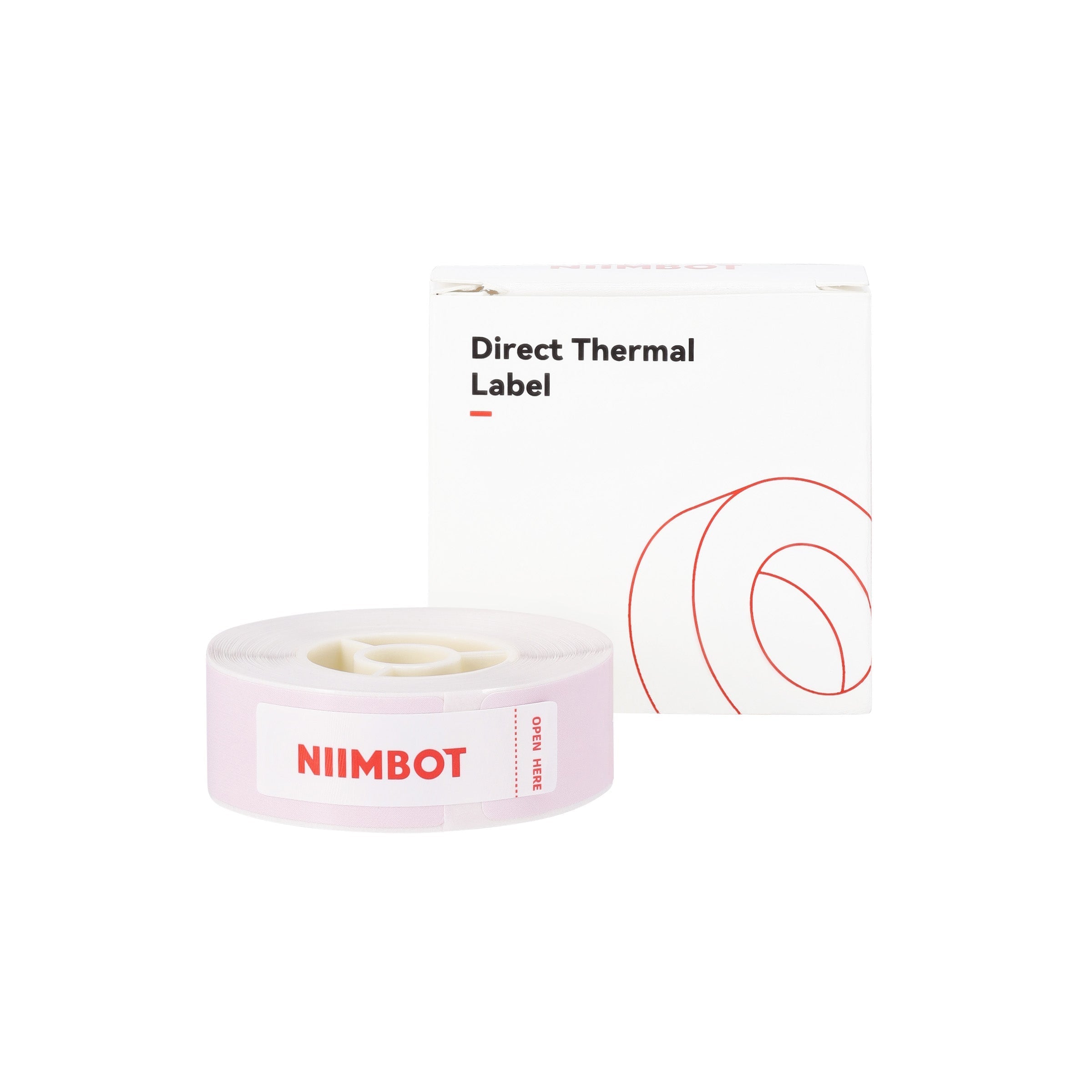 NIIMBOT - D Range - 14x40mm - Light Pink - 155 Labels