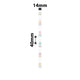 NB537 - NIIMBOT - D11 / D101 / D110 / H1S - T14X40MM - 160 LABELS PER ROLL - STARMOLY