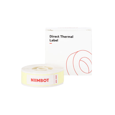 NB539 - NIIMBOT - D11 / D101 / D110 / H1S - 12X75MM - 95 LIGHT YELLOW LABELS
