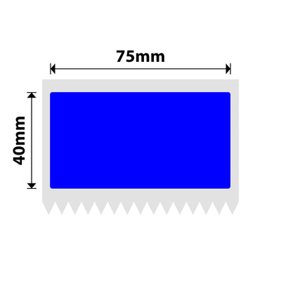 NB553 - NIIMBOT - K3 ONLY - 75X40MM - 690 BLUE LABELS