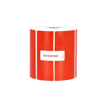 NB554 - NIIMBOT - K2 / K3 - T75X40MM - 690 LABELS PER ROLL - RED