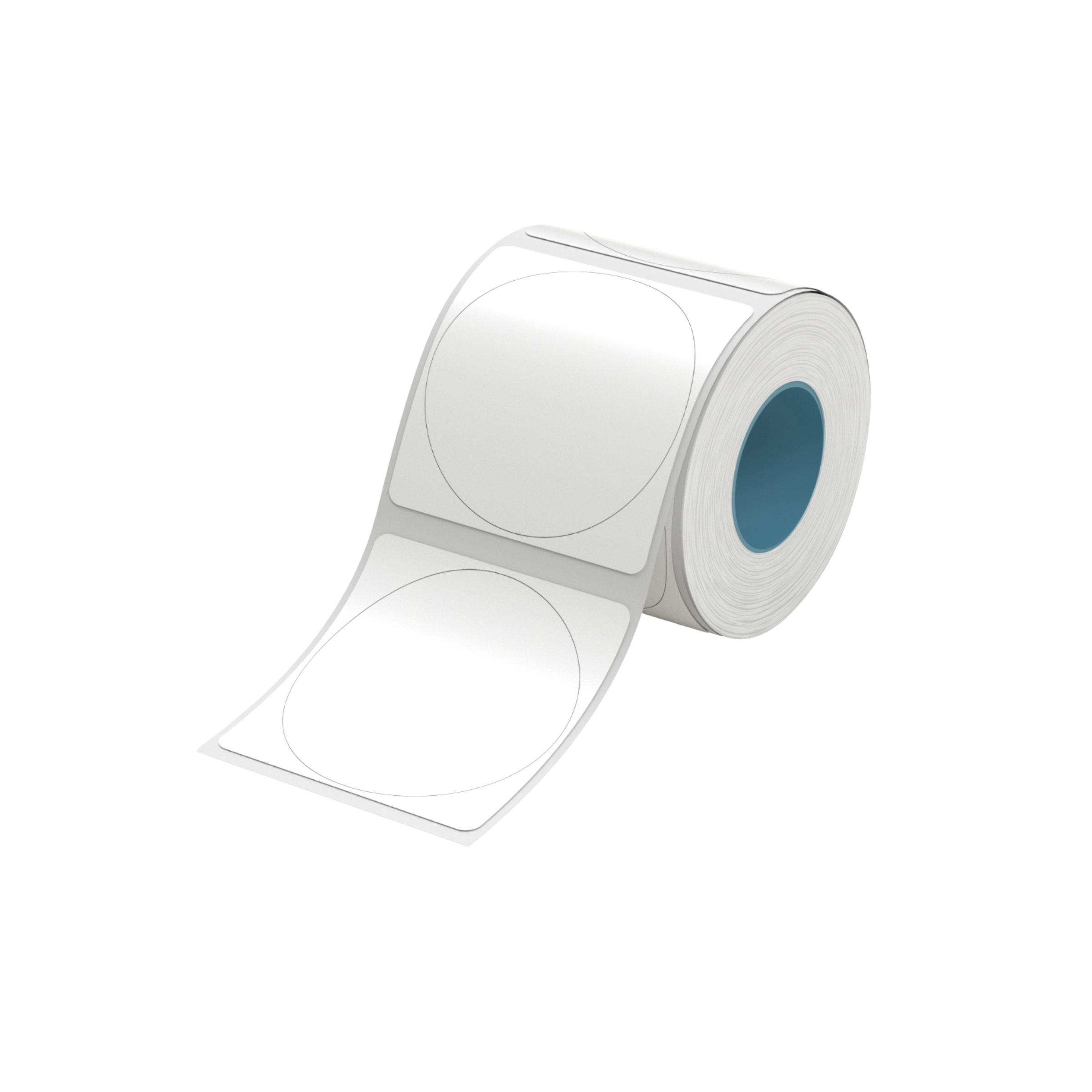 NB564 - NIIMBOT - K2 / K3 - T52X52MM - 580 LABELS PER ROLL - WHITE ROUND