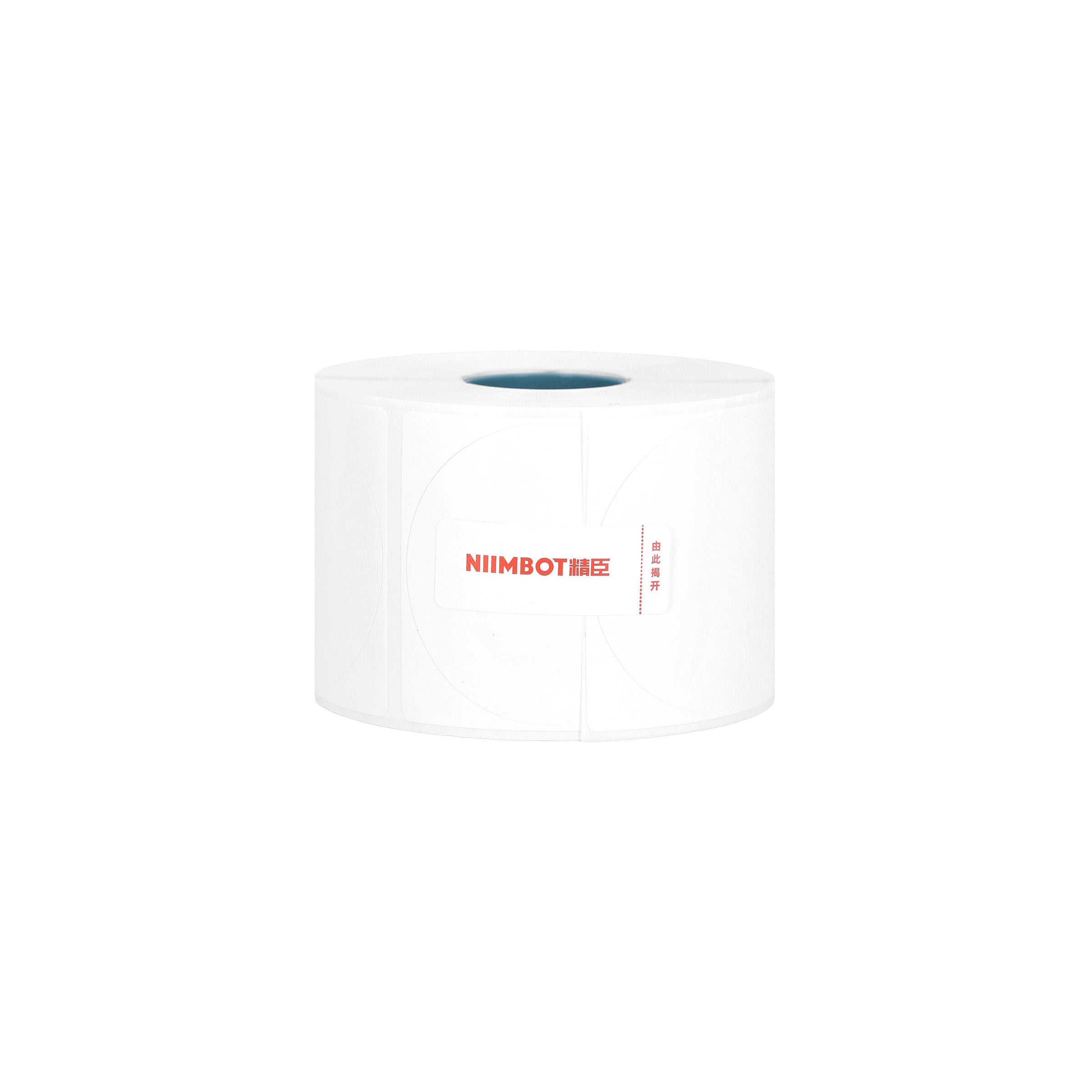 NB564 - NIIMBOT - K2 / K3 - T52X52MM - 580 LABELS PER ROLL - WHITE ROUND