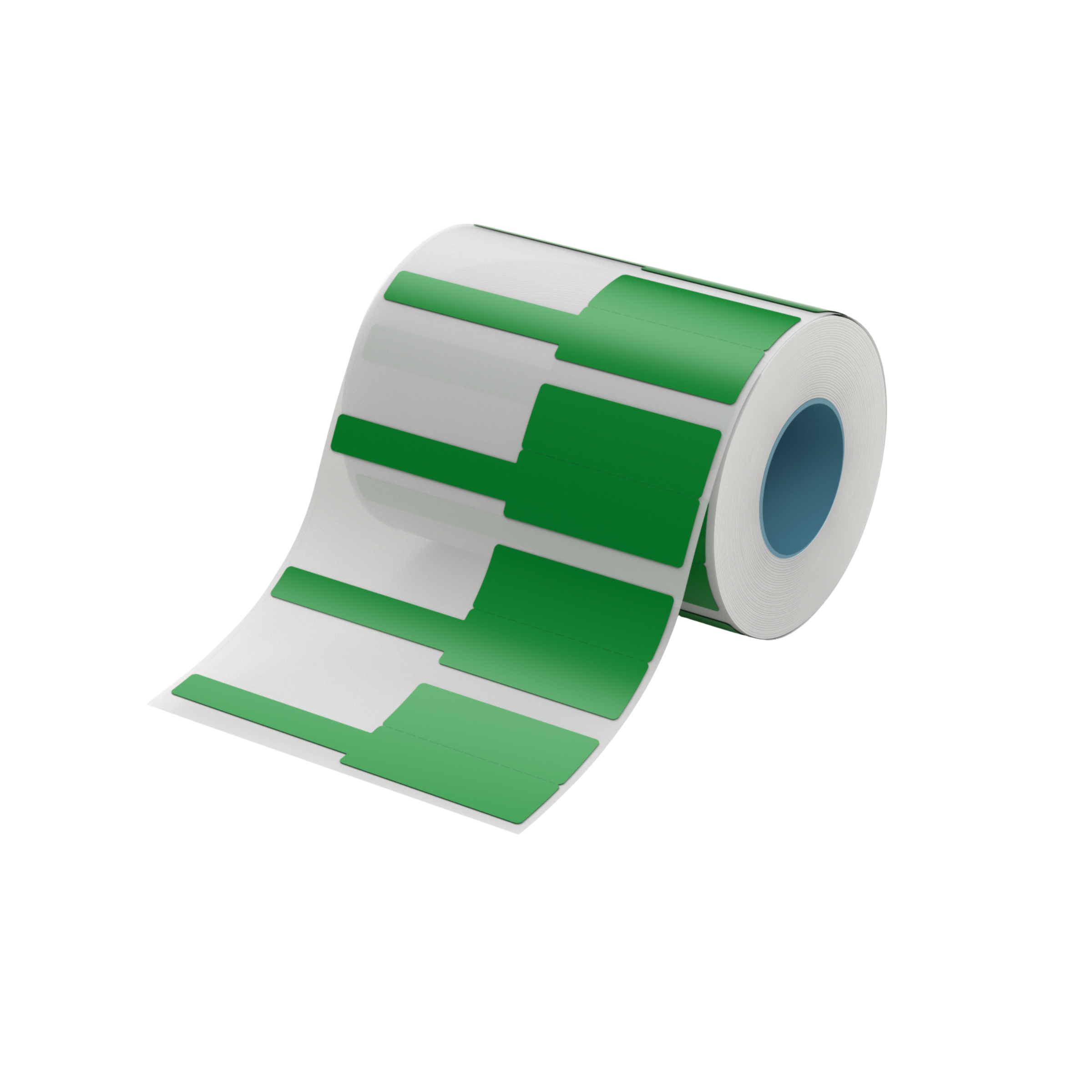 NB580 - NIIMBOT - K2 / K3 - T38X25+40 - 1,000 LABELS PER ROLL - GREEN CABLE