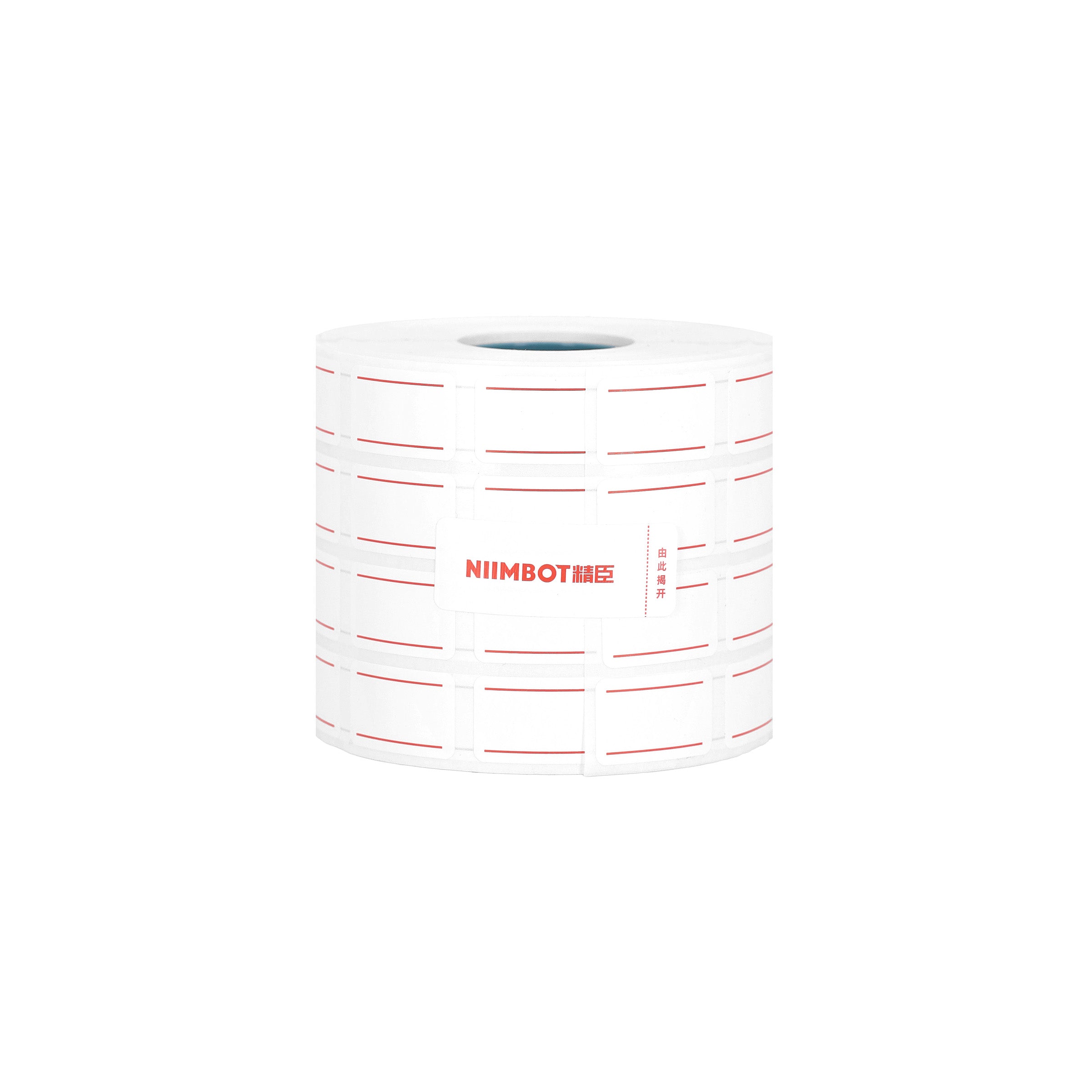 NB583 - NIIMBOT - K2 / K3 - T14X22MM/4L - 4,800 LABELS PER ROLL - RED DOUBLE LINE