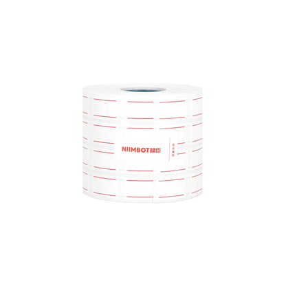 NB583 - NIIMBOT - K2 / K3 - T14X22MM/4L - 4,800 LABELS PER ROLL - RED DOUBLE LINE