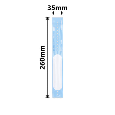 NB619 - NIIMBOT - K2 / K3 - 35X260MM - 100 BLUE ADULT WRISTBANDS