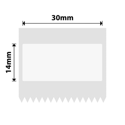 NB627 - NIIMBOT - M2_H / M3 - 30X14MM - 375 WHITE ANTI-COUNTERFEITING LABELS