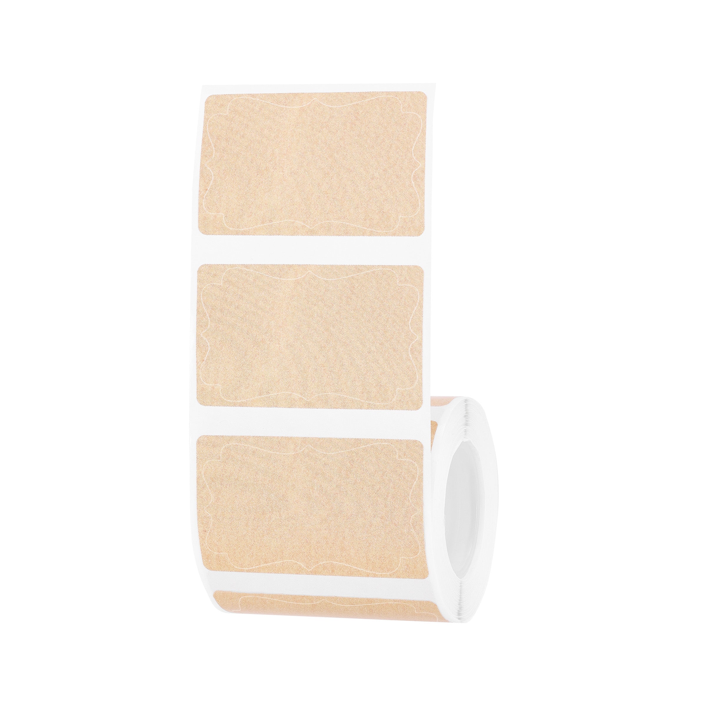 NB632 - NIIMBOT - B1_PRO / B21_PRO - T50X30 - 230 LABELS - RED AND BLACK KRAFT PAPER SHAPED