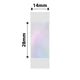 NB639 - NIIMBOT - D11 / D101 / D110 / H1S - TT14X28 - 205 LABELS PER ROLL - COLORFUL PINK TRANSPARENT - ROUND