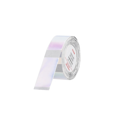 NB643 - NIIMBOT - D11 / D101 / D110 / H1S - 14X30MM - 195 TRANSPARENT COLOURFUL BLUE LABELS