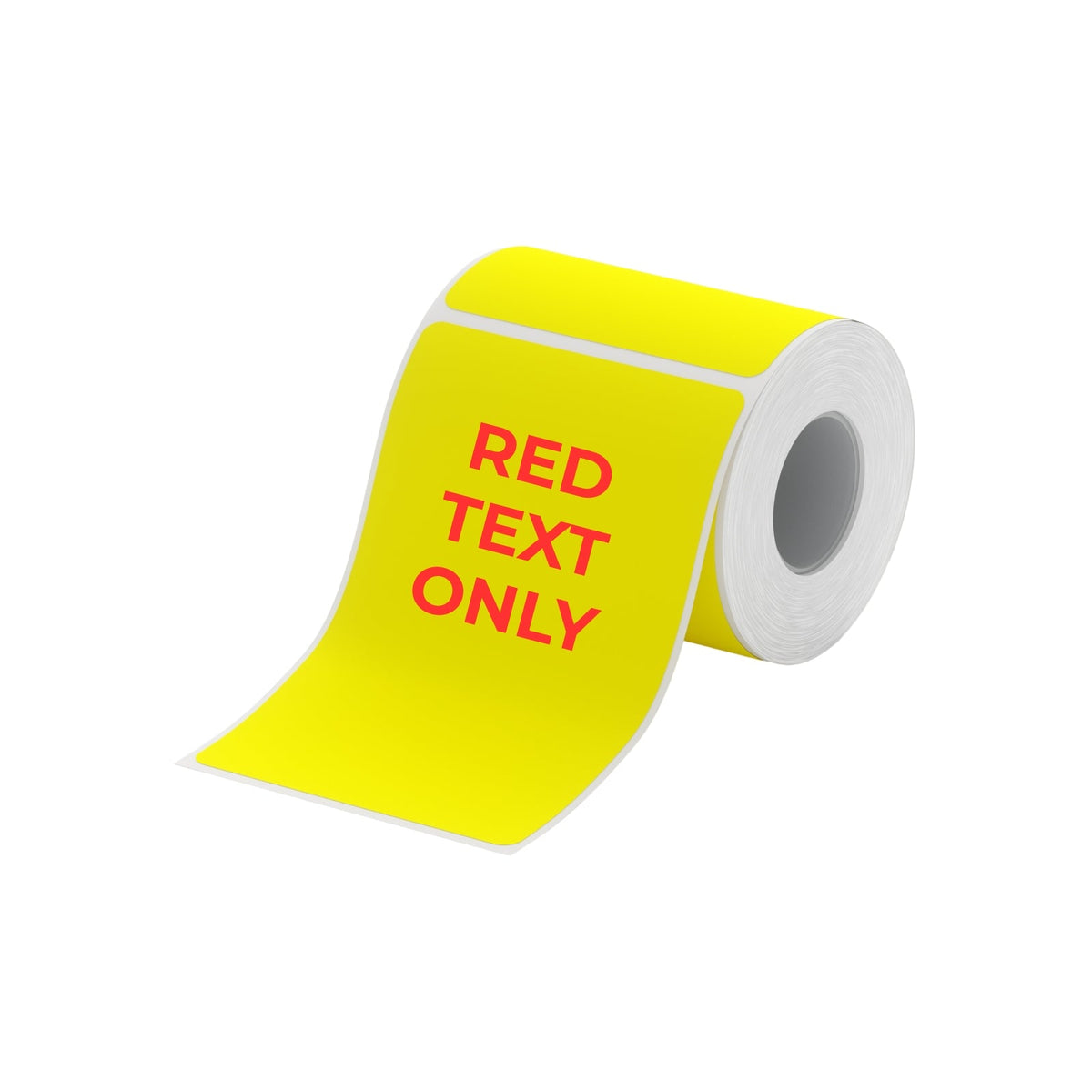 NIIMBOT - B Range - 40x60mm - Yellow Red Text Only - 125 Labels