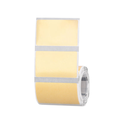 NB665 - NIIMBOT - B1 / B21 / B3S / B4 - TT50X30 - 230 LABELS PER ROLL - GOLD TRANSPARENT - RECTANGLE