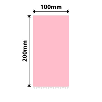 NB666 - NIIMBOT - B4 ONLY - 100X200MM - 35 PINK LABELS
