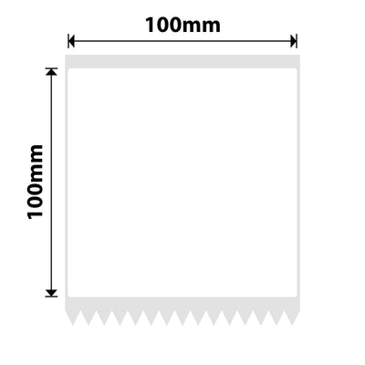 NB667 - NIIMBOT - B4 ONLY - 100X100MM - 75 WHITE LABELS