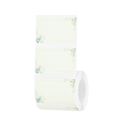 NB669 - NIIMBOT - B1 / B21 / B3S / B4 - T50X30 - 230 LABELS - WHITE FLOWER